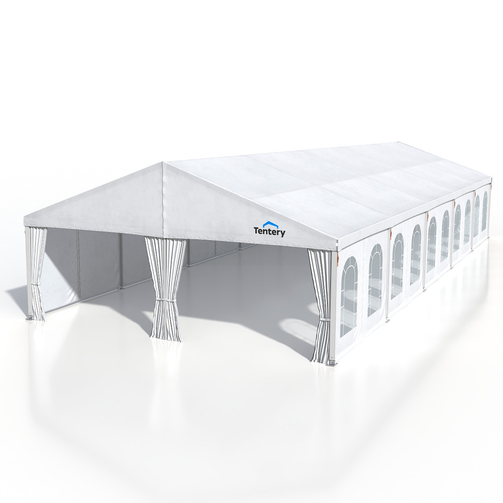 Двускатный шатер 10х25