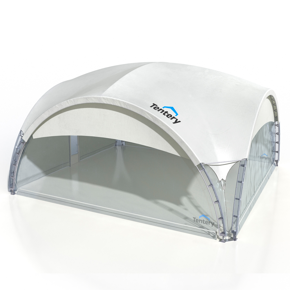 Арочный шатёр 10х10