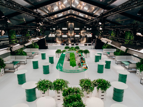 Шатёр для вечеринки «Botanic Party»