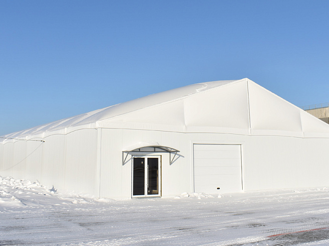 Двускатный шатер