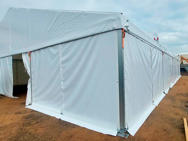 Двускатный шатер 15х20