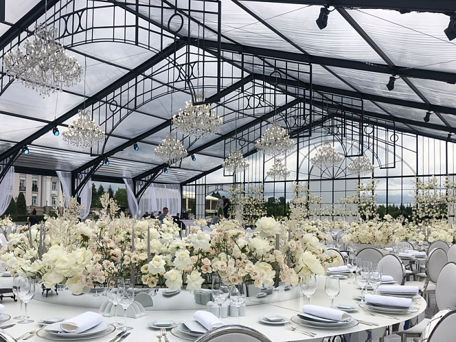 Двускатный шатер