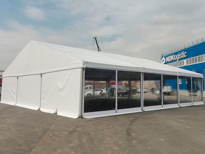 Двускатный шатер 15х15