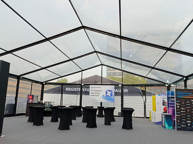 Двускатный шатер 15х20