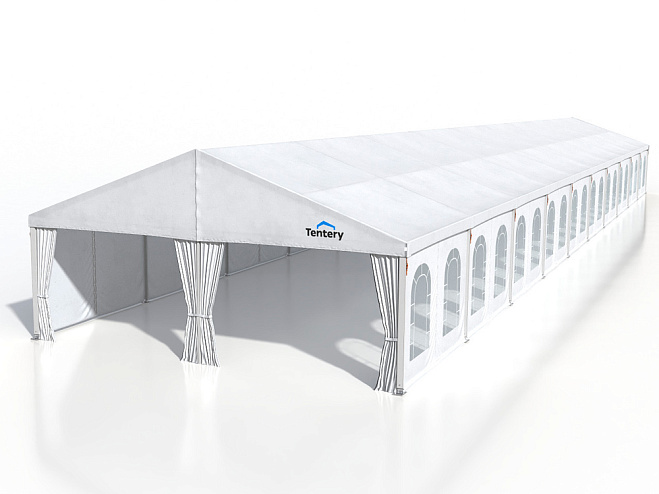 Двускатный шатер 10х50