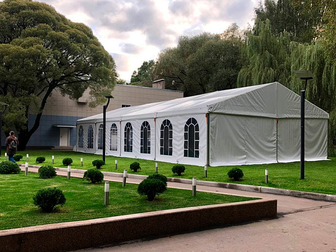 Двускатный шатер 10х20