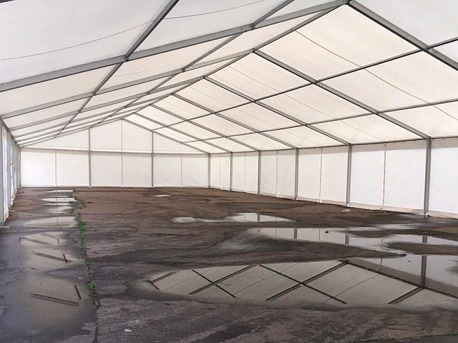 Двускатный шатер 15х40