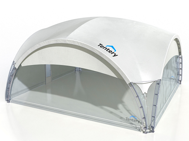 Арочный шатёр 10х10