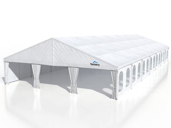 Двускатный шатер 15х40