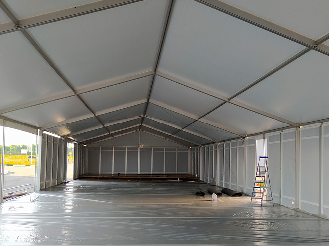 Двускатный шатер 10х30